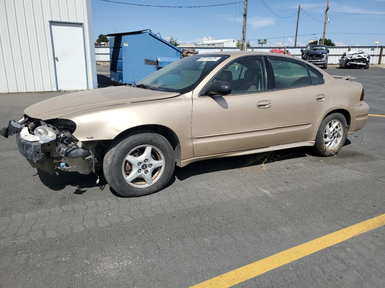 2004 Pontiac Grand Am Se1 gold null gas 1G2NF52E14C244288 photo #1