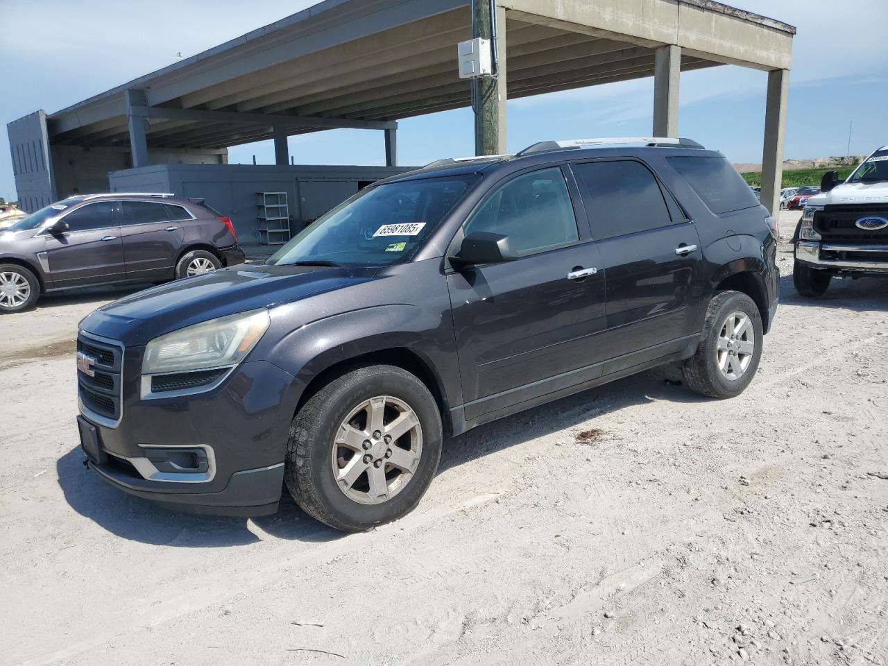 2016 GMC Acadia Sle black null gas 1GKKVPKD1GJ125259 photo #1