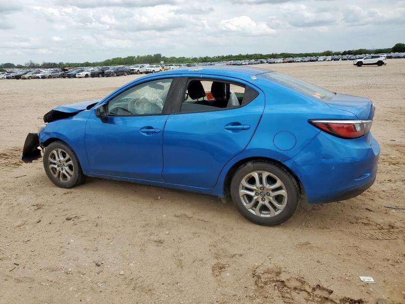  TOYOTA YARIS 2017 Blue