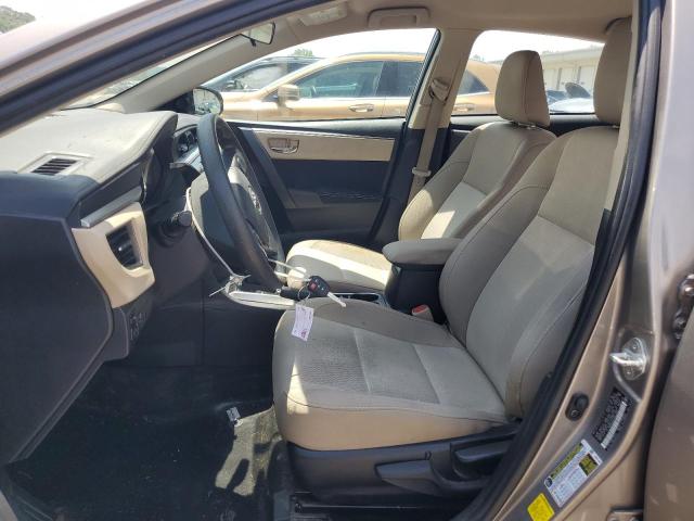  TOYOTA COROLLA 2016 tan