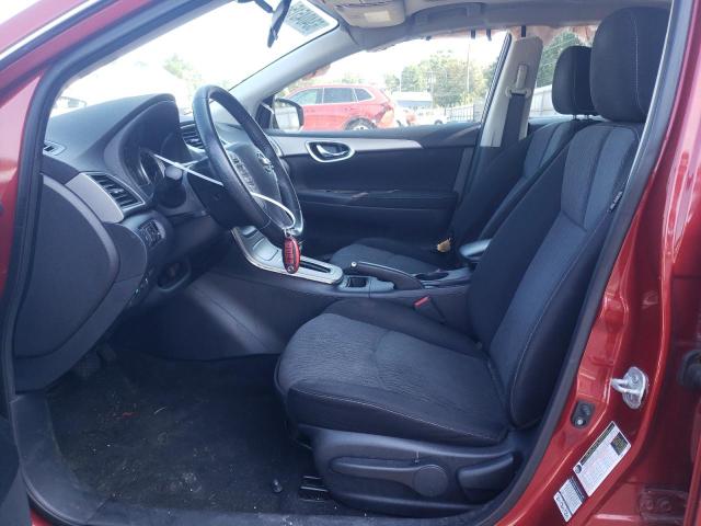 NISSAN SENTRA 2015 Красный