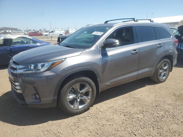  TOYOTA HIGHLANDER 2018 Szary