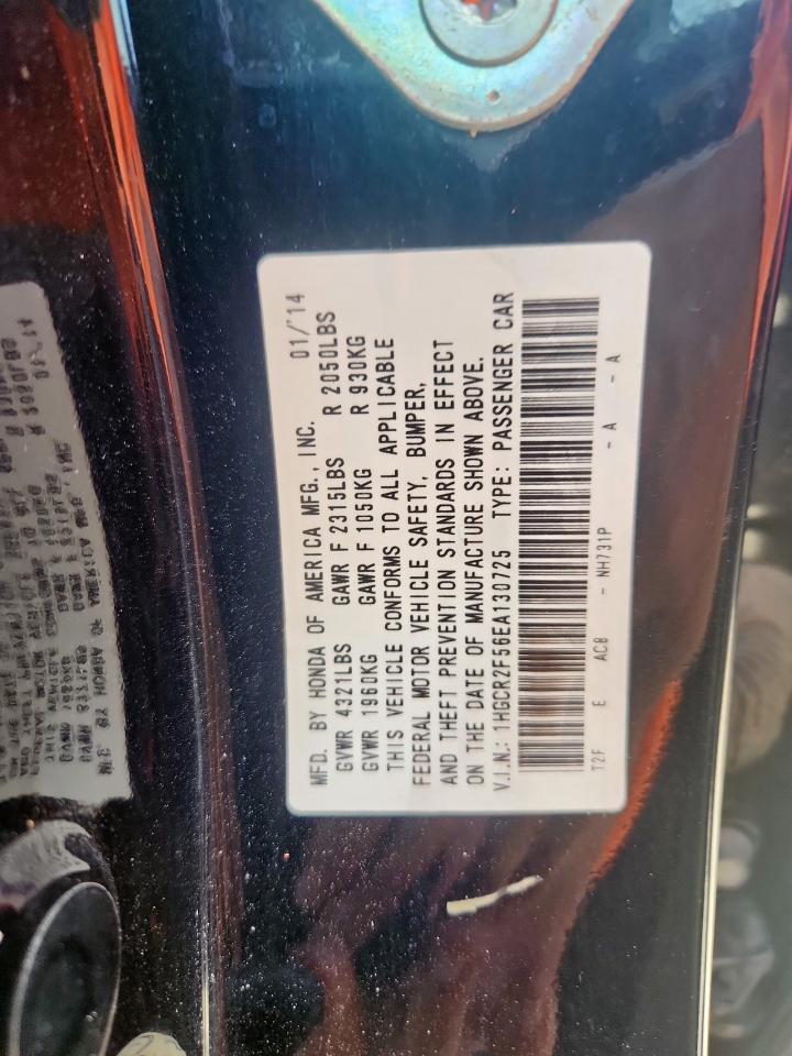 2014 Honda Accord Sport VIN: 1HGCR2F56EA130725 Lot: 65078125