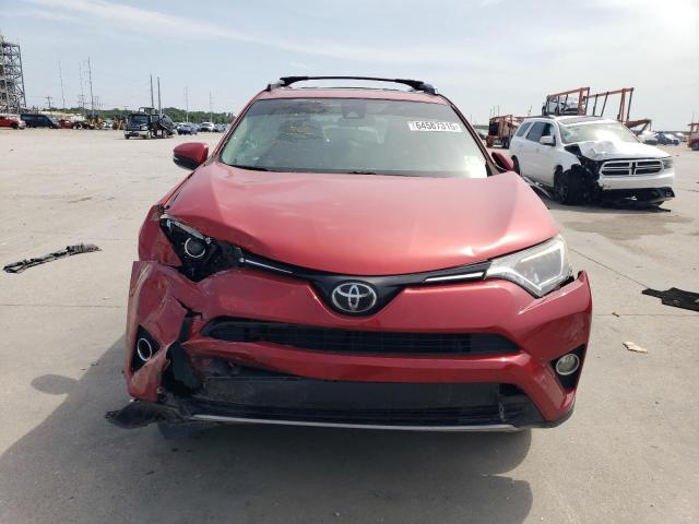 Parquets TOYOTA RAV4 2017 Czerwony