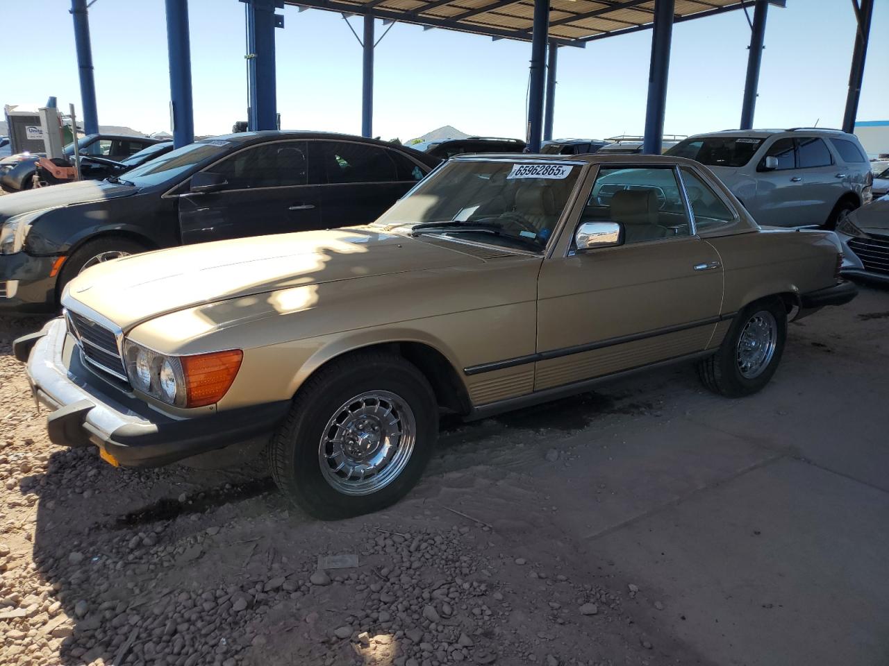 1985 Mercedes-Benz 380 Sl VIN: WDBBA45C3FA018090 Lot: 65962865