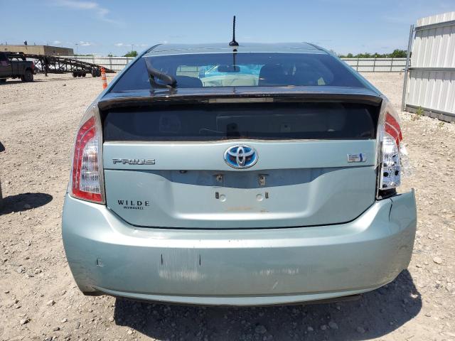  TOYOTA PRIUS 2012 Turquoise