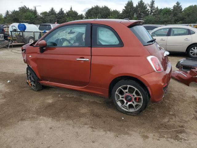  FIAT 500 2013 Orange