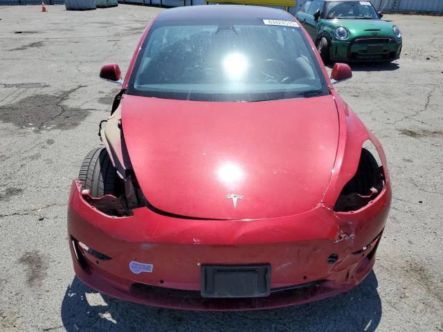  TESLA MODEL 3 2018 Red