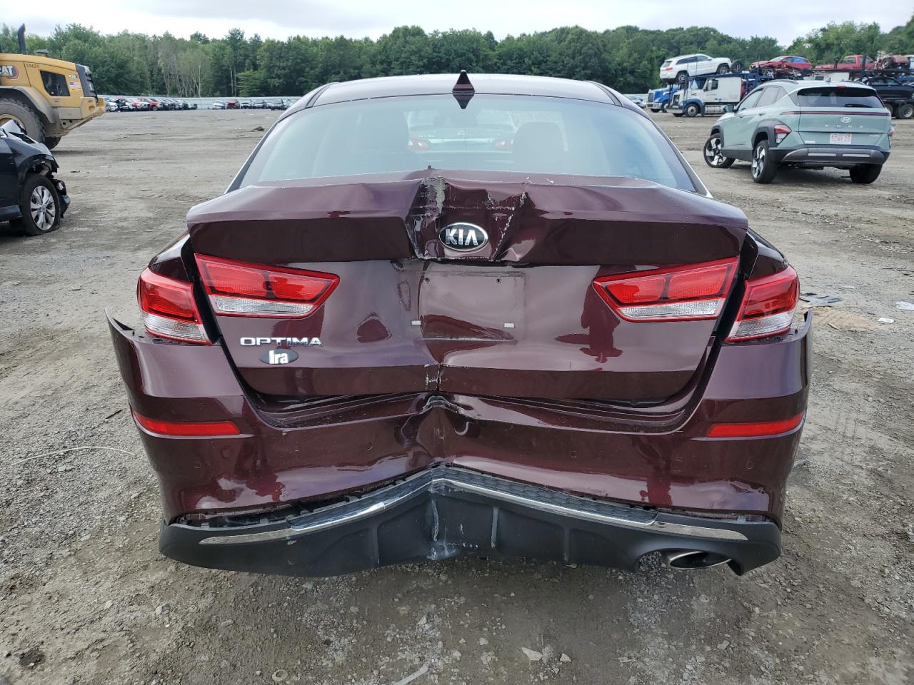 2019 Kia Optima Lx VIN: 5XXGT4L3XKG368951 Lot: 64027815
