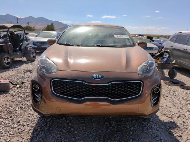  KIA SPORTAGE 2018 Orange