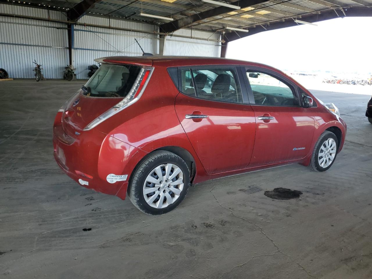 2015 Nissan Leaf S VIN: 1N4AZ0CP8FC300093 Lot: 66548055