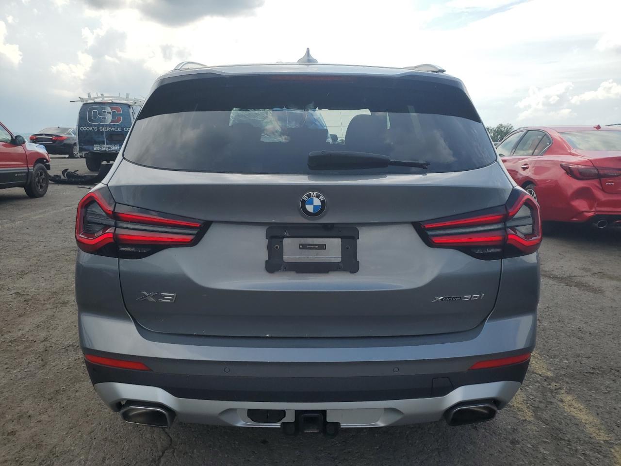 2024 BMW X3 xDrive30I VIN: 5UX53DP0XR9T47059 Lot: 62916615