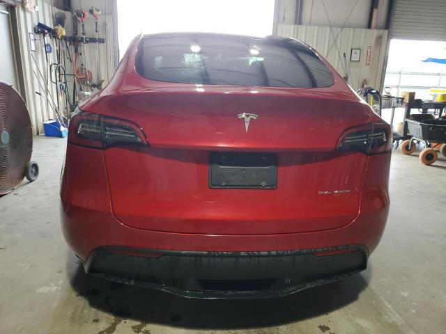  TESLA MODEL Y 2022 Czerwony