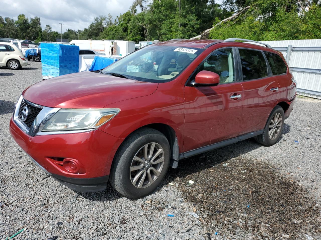 2014 Nissan Pathfinder S VIN: 5N1AR2MNXEC728020 Lot: 63429725