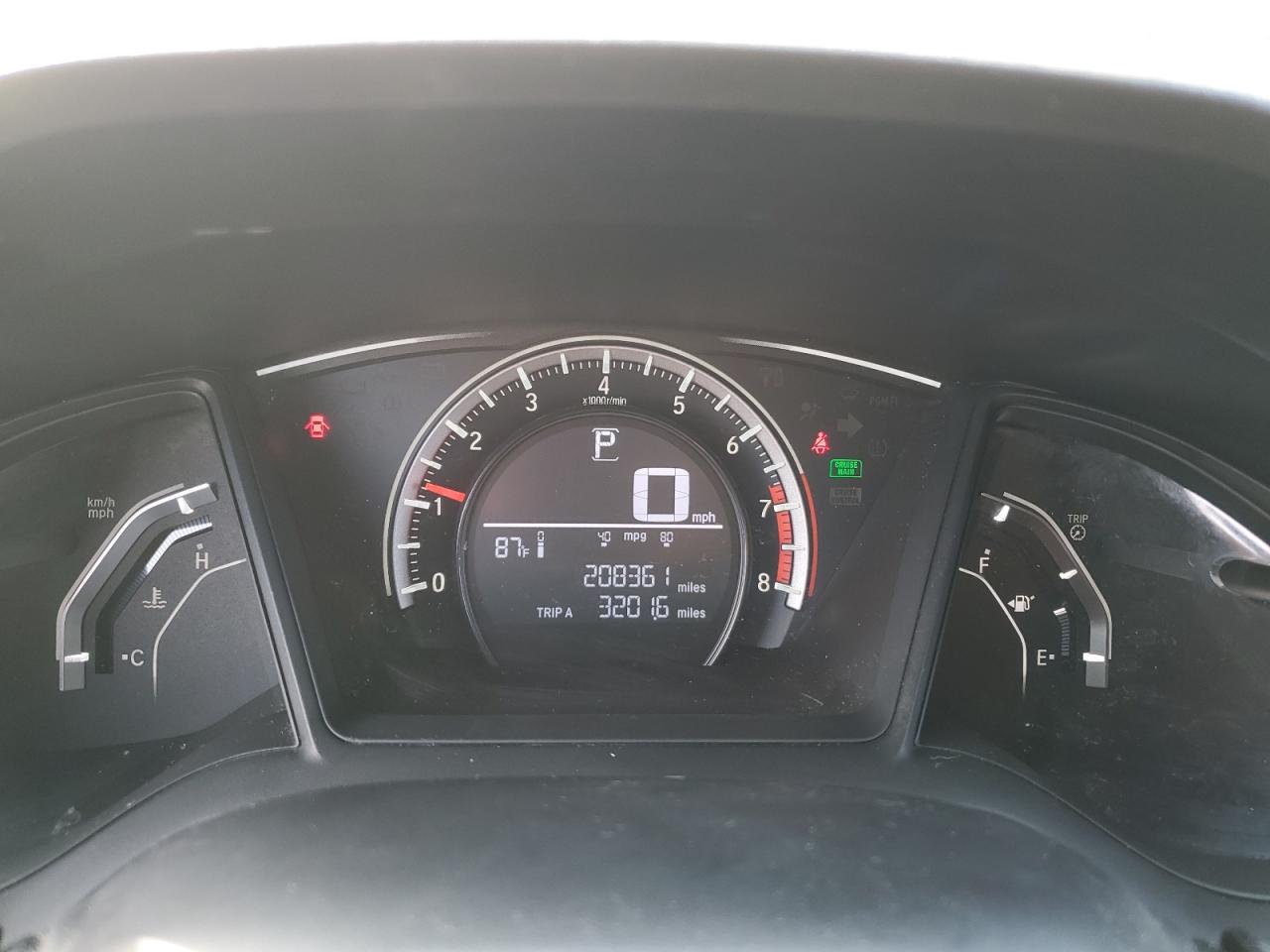 2016 Honda Civic Lx VIN: 19XFC2F50GE049331 Lot: 65726485