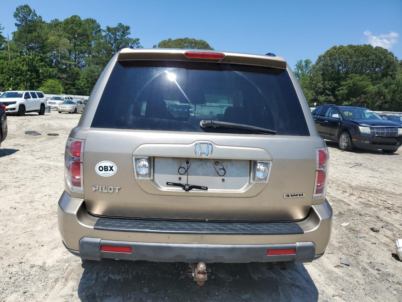 2006 Honda Pilot Ex VIN: 5FNYF18566B015006 Lot: 60565425