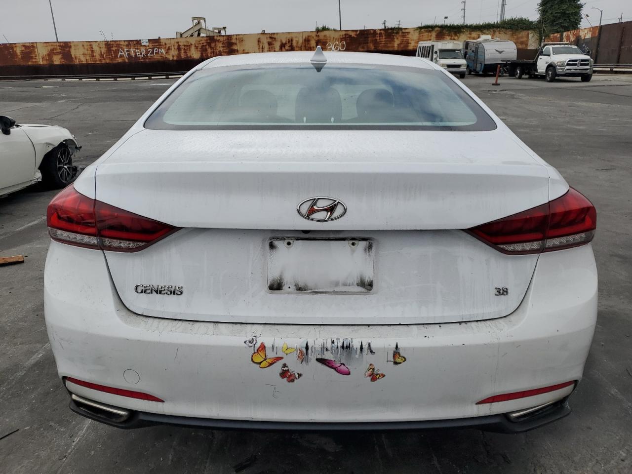 2016 Hyundai Genesis 3.8L VIN: KMHGN4JE0GU136287 Lot: 64128125