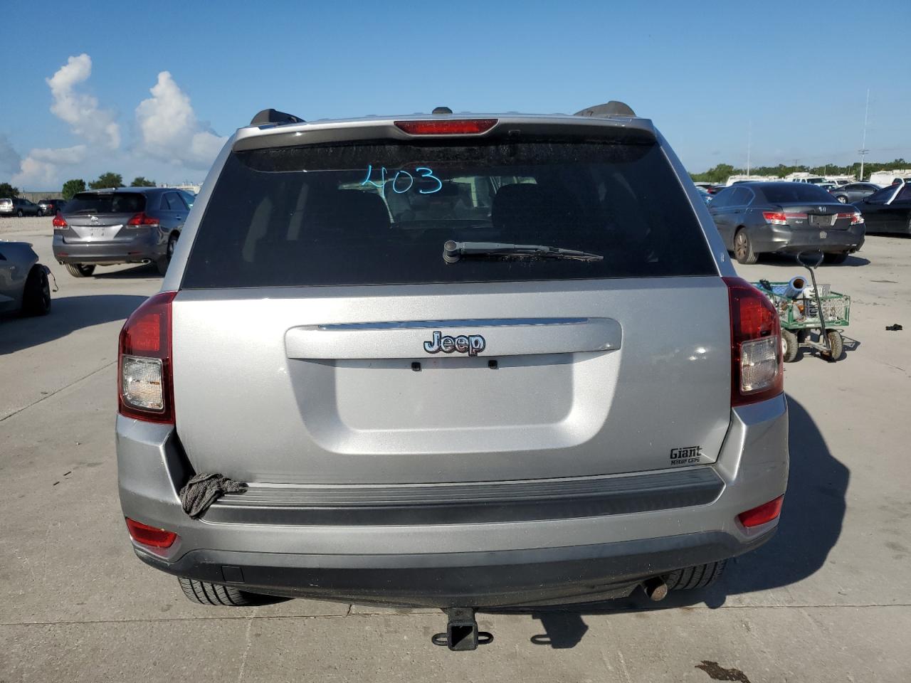 2017 Jeep Compass Sport VIN: 1C4NJCBA1HD123336 Lot: 64615615