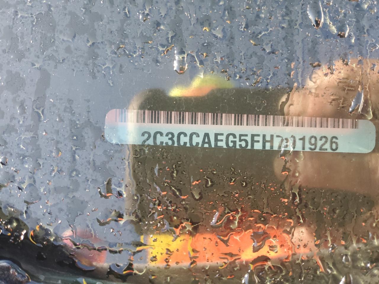 2015 Chrysler 300C VIN: 2C3CCAEG5FH791926 Lot: 66166555