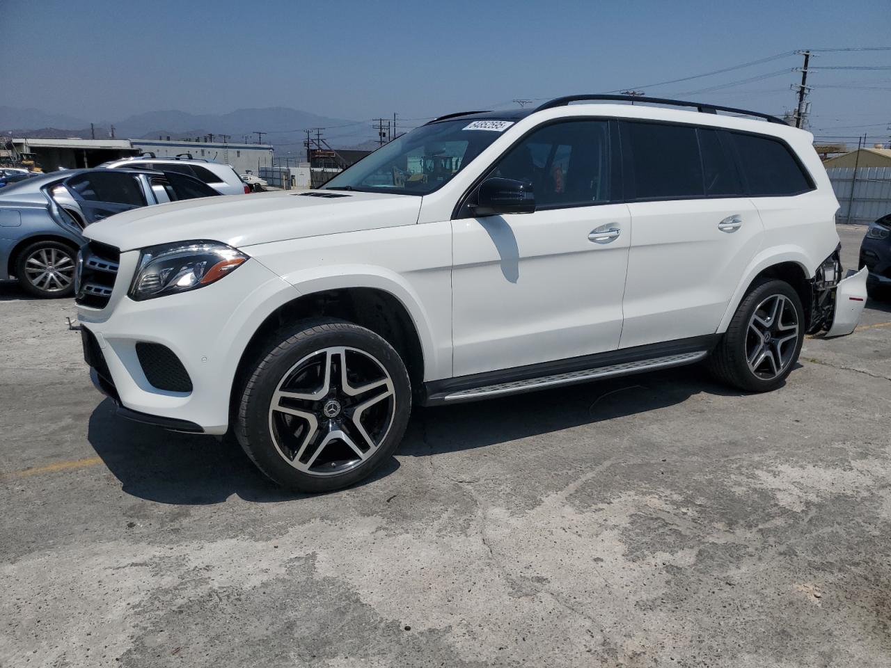 2018 Mercedes-Benz Gls 550 4Matic VIN: 4JGDF7DE3JB061844 Lot: 64852595
