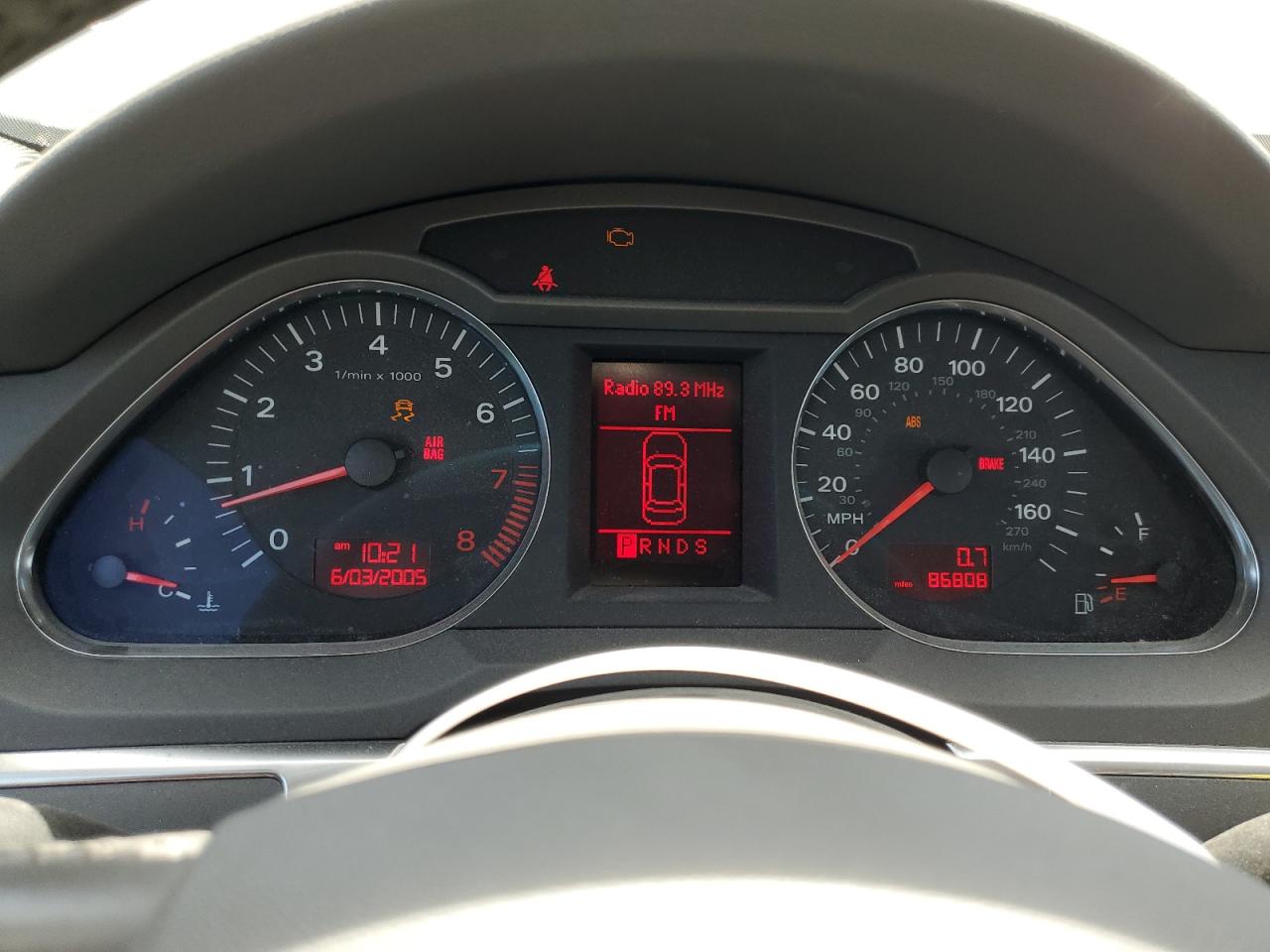 2006 Audi A6 3.2 Quattro VIN: WAUDH74F46N099268 Lot: 65649825