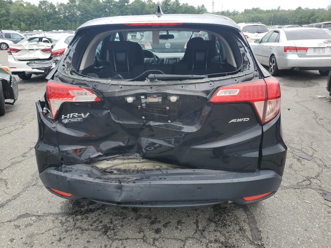 2018 Honda Hr-V Lx VIN: 3CZRU6H34JG726156 Lot: 61366275