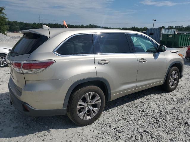  TOYOTA HIGHLANDER 2016 Złoty