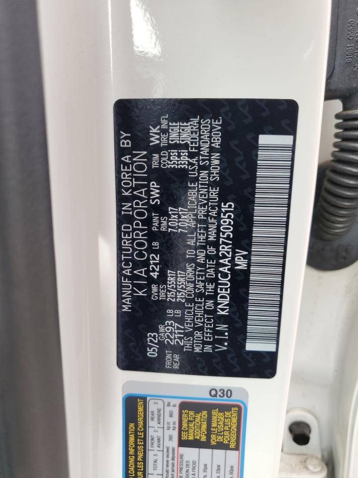 2024 Kia Seltos S VIN: KNDEUCAA2R7509515 Lot: 66026445