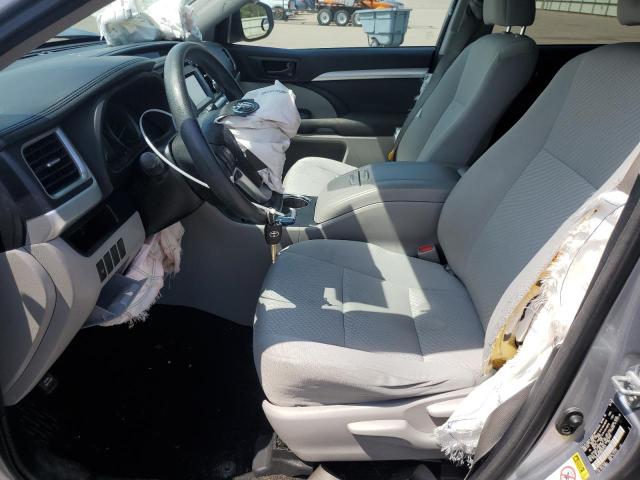 Parquets TOYOTA HIGHLANDER 2016 Srebrny