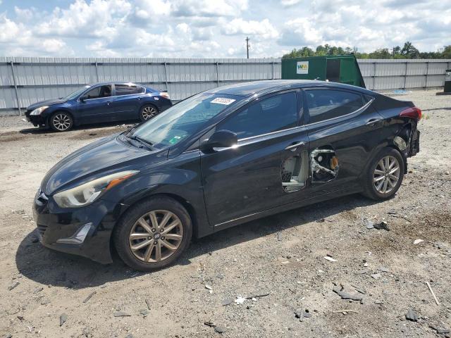 Sedans HYUNDAI ELANTRA 2016 Czarny