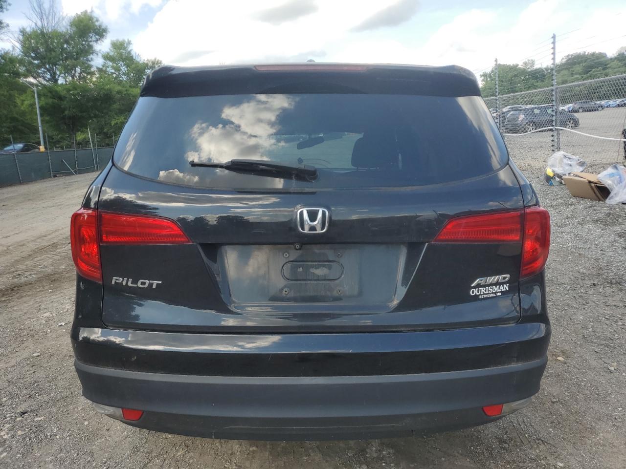2018 Honda Pilot Exln VIN: 5FNYF6H76JB041354 Lot: 65091195
