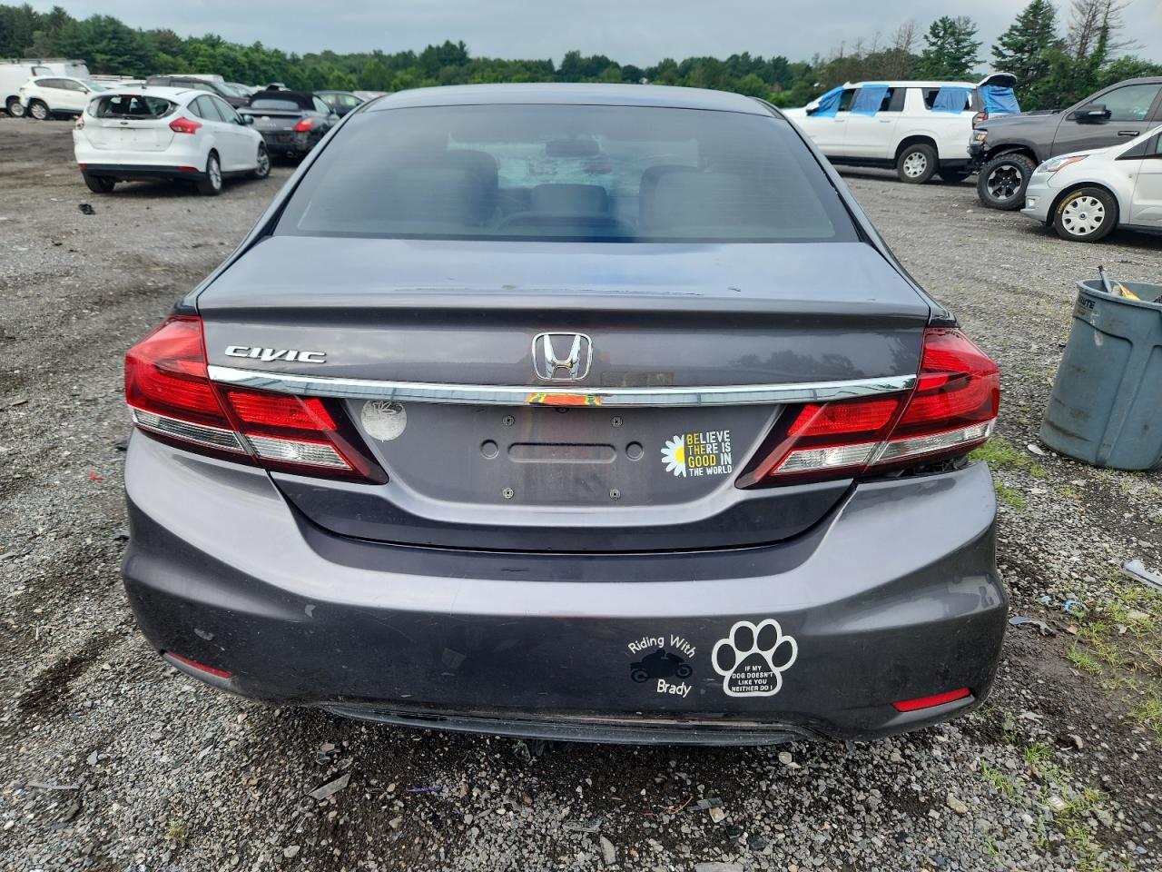 2015 Honda Civic Ex VIN: 19XFB2F8XFE206682 Lot: 63974585