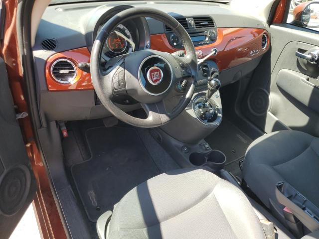  FIAT 500 2015 Orange