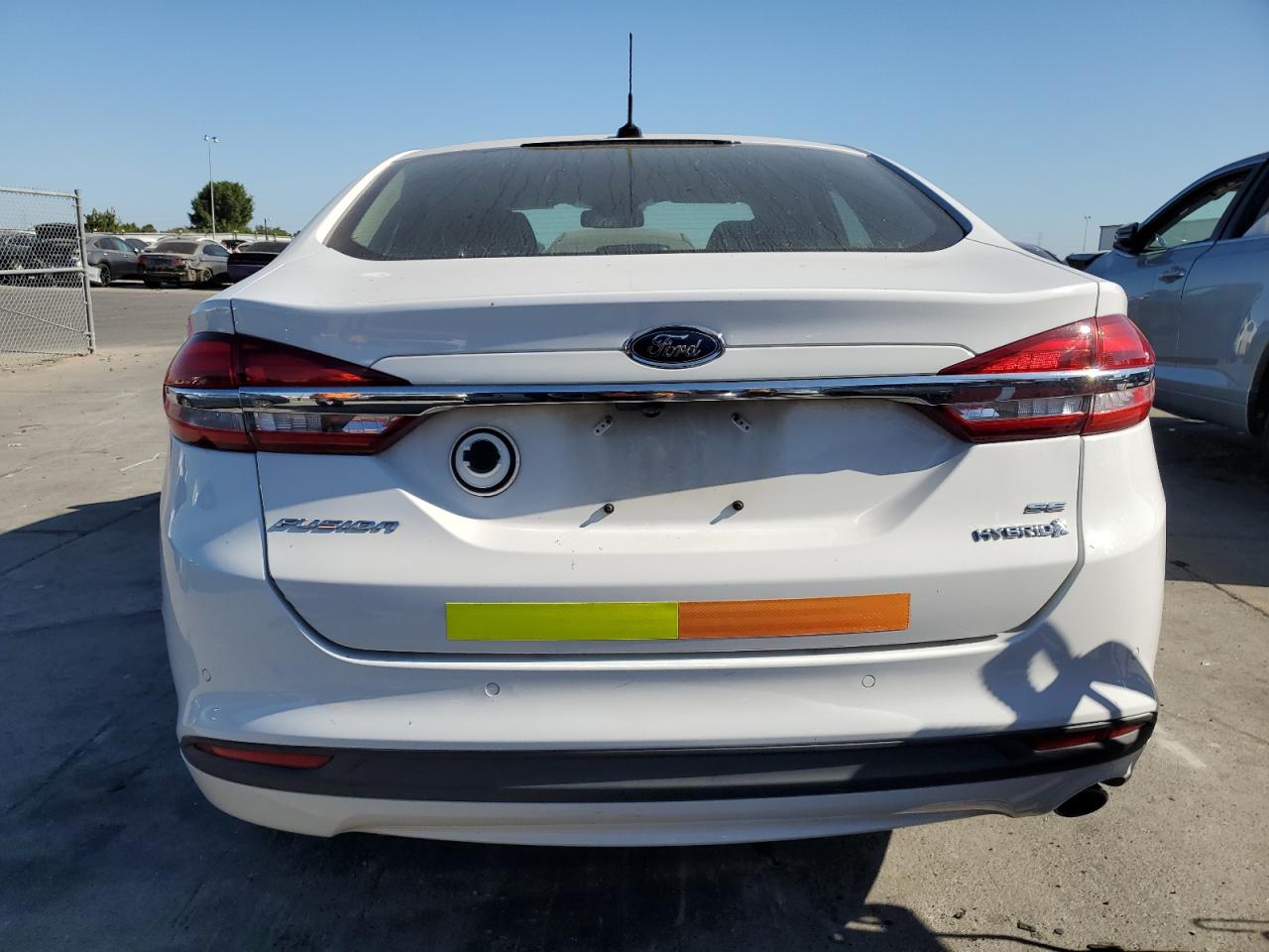 2017 Ford Fusion Se Hybrid VIN: 3FA6P0LU4HR408930 Lot: 66069845