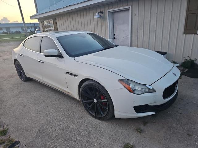 Sedans MASERATI QUATTROPOR 2015 White