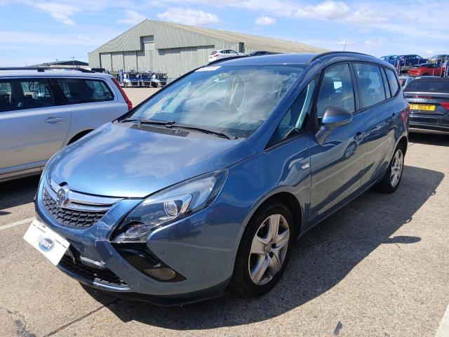 2014 VAUXHALL ZAFIRA TOU for sale at Copart NEWBURY