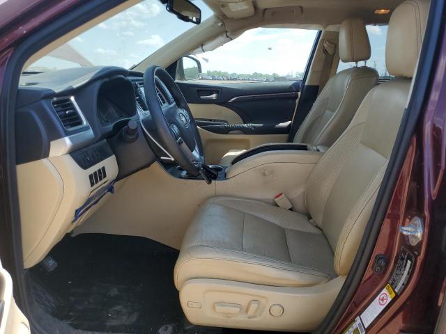  TOYOTA HIGHLANDER 2014 Maroon