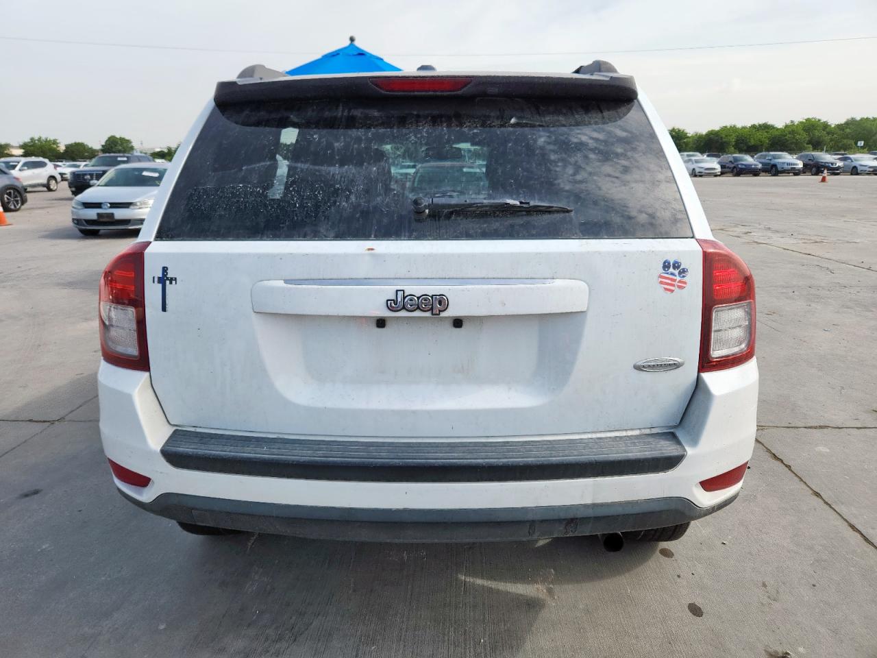 2016 Jeep Compass Latitude VIN: 1C4NJCEA0GD734758 Lot: 63430455