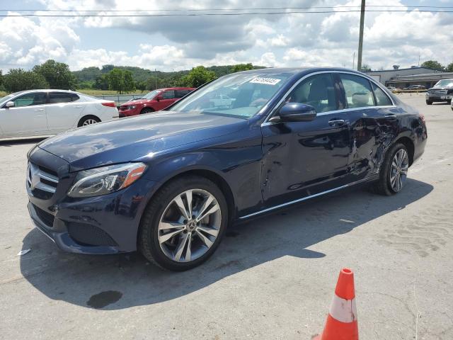  MERCEDES-BENZ C-CLASS 2018 Granatowy