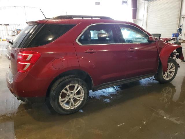  CHEVROLET EQUINOX 2017 Бордовый