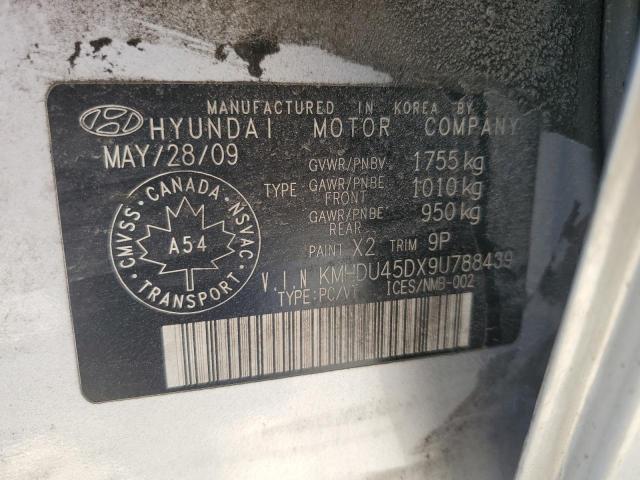 2009 HYUNDAI ELANTRA GLS  