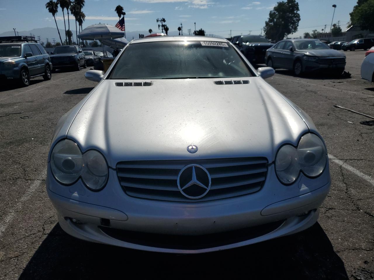 2004 Mercedes-Benz Sl 500 VIN: WDBSK75F24F078578 Lot: 65992285