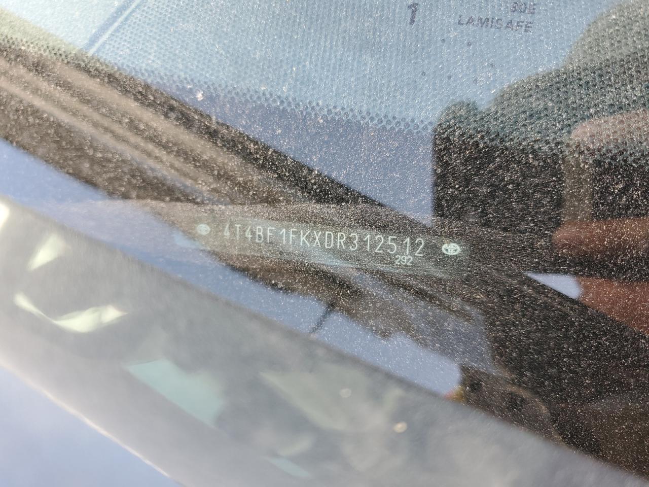 4T4BF1FKXDR312512 2013 Toyota Camry L