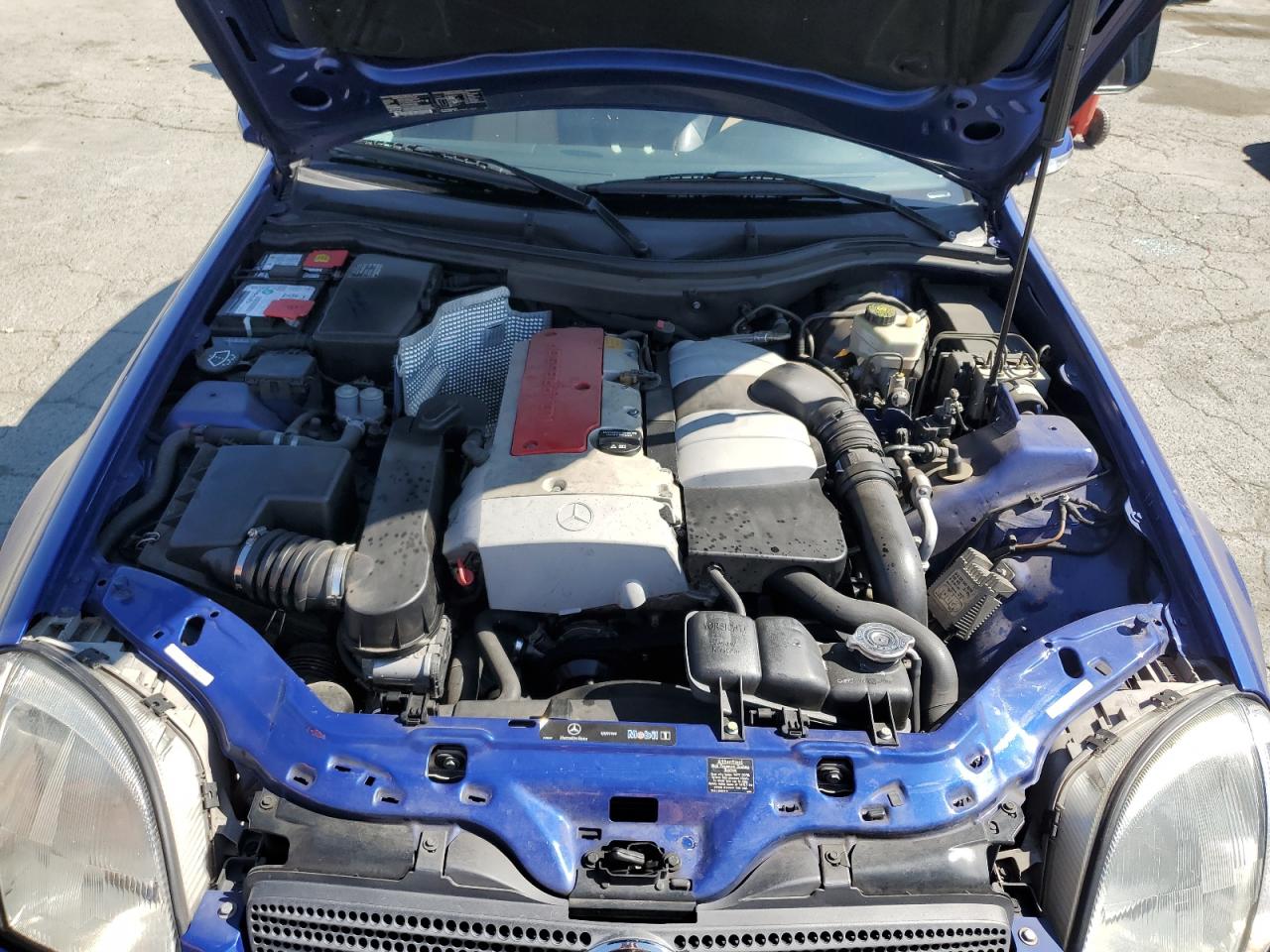 2003 Mercedes-Benz Slk 230 Kompressor VIN: WDBKK49F73F271834 Lot: 63347645