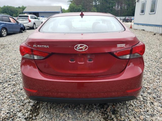 Седаны HYUNDAI ELANTRA 2016 Красный