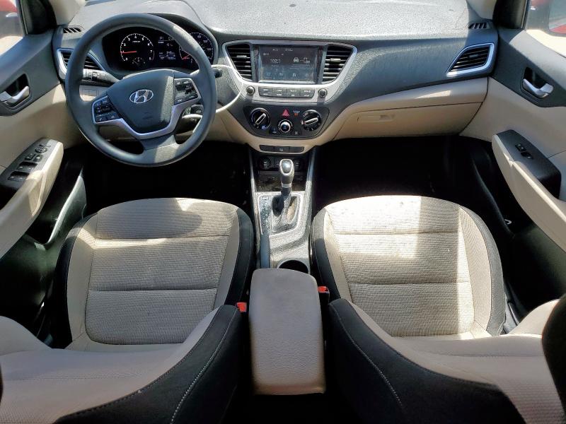  HYUNDAI ACCENT 2022 Red