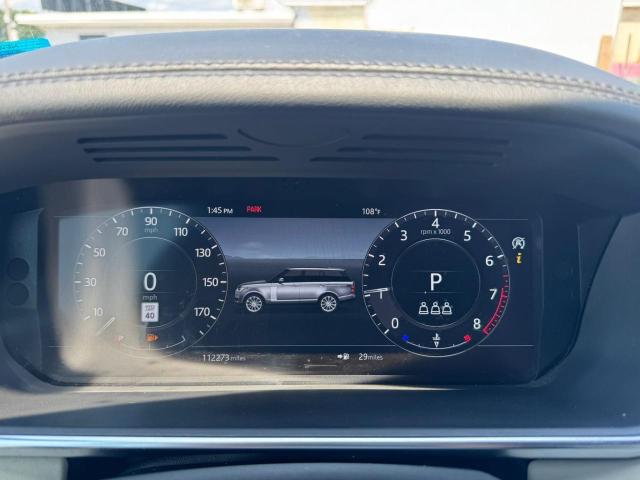 2019 LAND ROVER RANGE ROVER SUPERCHARGED  
