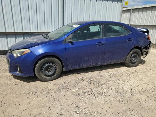 Sedans TOYOTA COROLLA 2014 Blue
