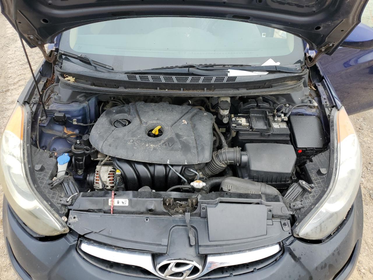 2013 Hyundai Elantra Gls VIN: 5NPDH4AE7DH431522 Lot: 64021175