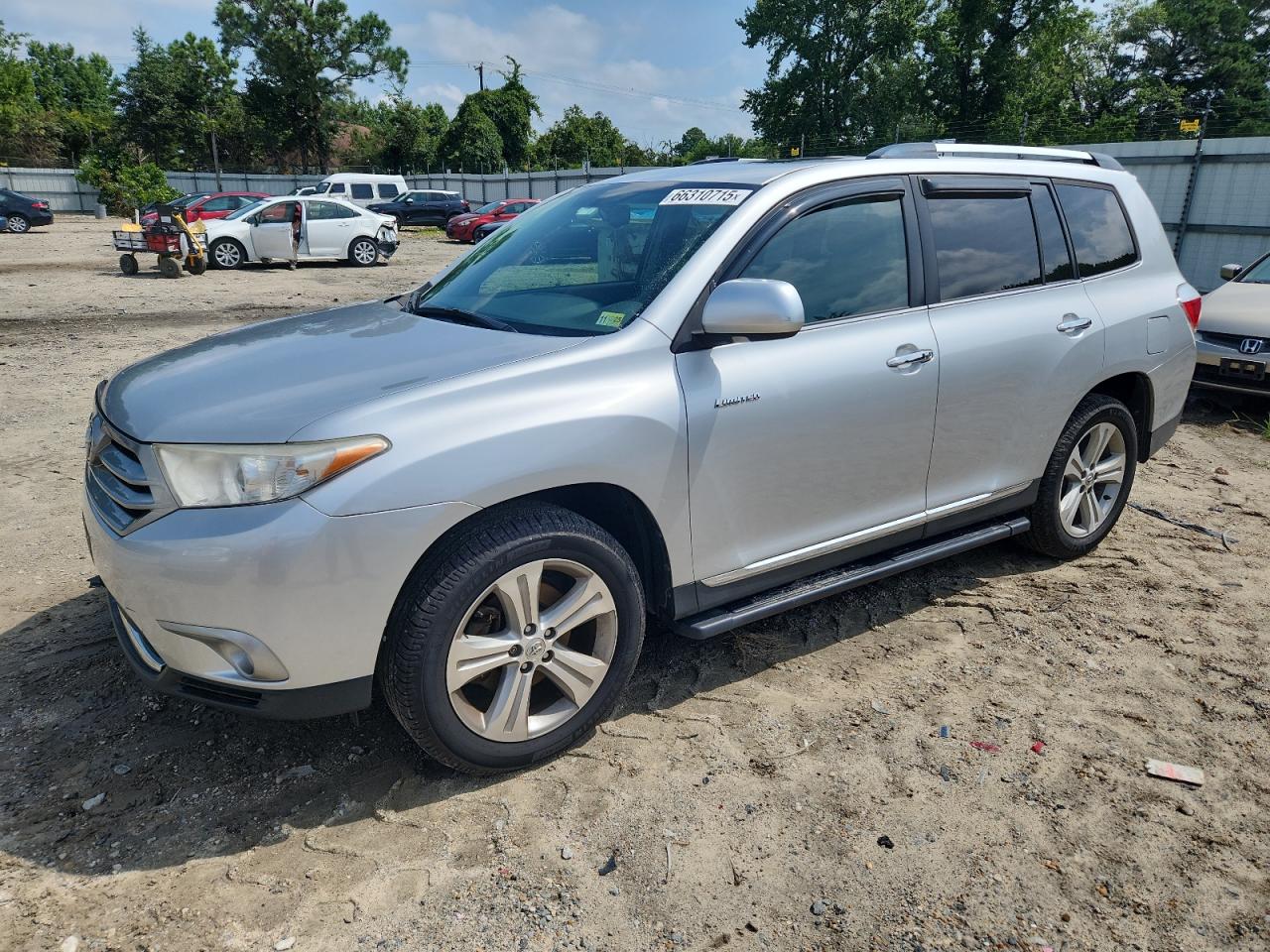 2013 Toyota Highlander Limited VIN: 5TDDK3EH1DS239023 Lot: 66310715